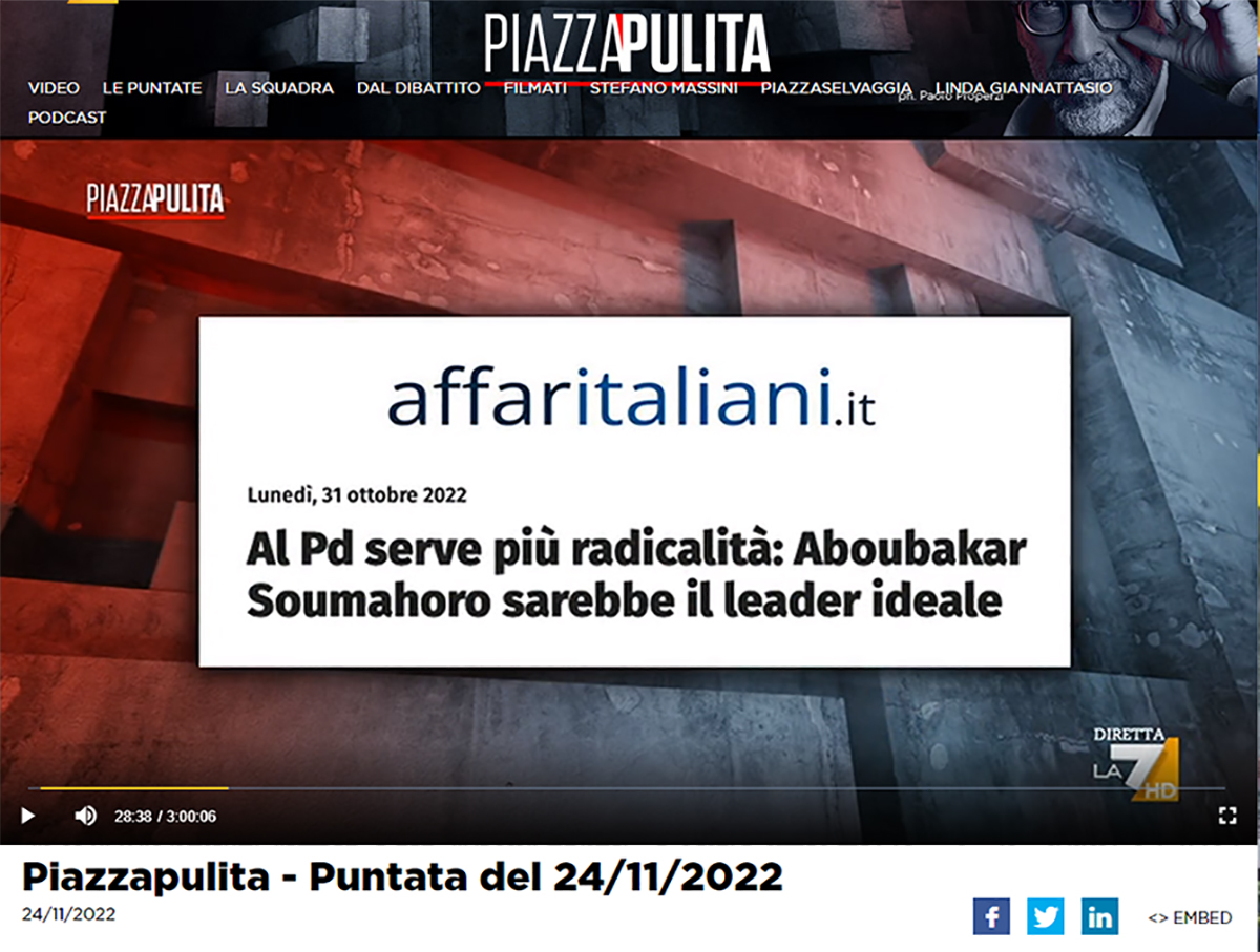 Il caso Soumahoro e la gogna mediatica: finalmente qualcuno dice “basta” Il caso Soumahoro e la gogna mediatica: finalmente qualcuno dice “basta”