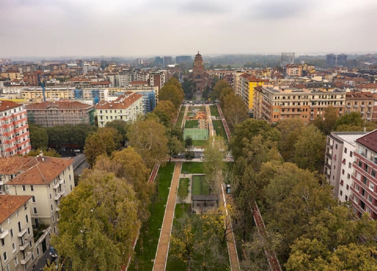 M4: il nuovo volto di viale Argonne a cantiere terminato. FOTO