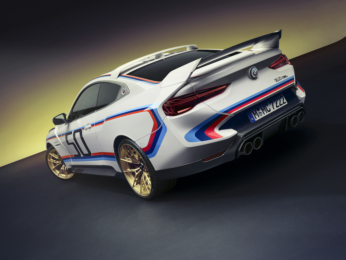 Nuova BMW 3.0 CSL, prodotta in solo 50 esemplari