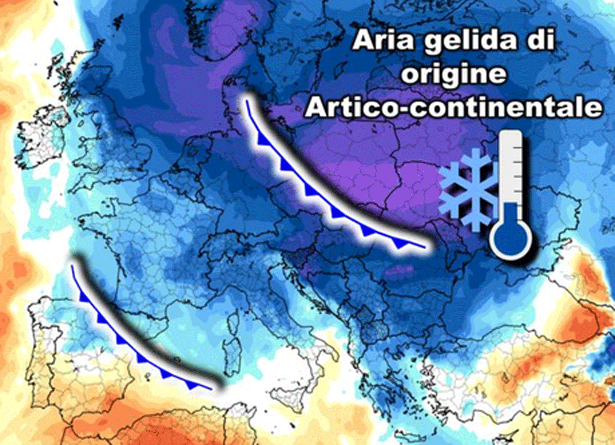 Meteo, arrivano neve in pianura e diversi cicloni: tutto confermato Meteo, arrivano neve in pianura e diversi cicloni: tutto confermato