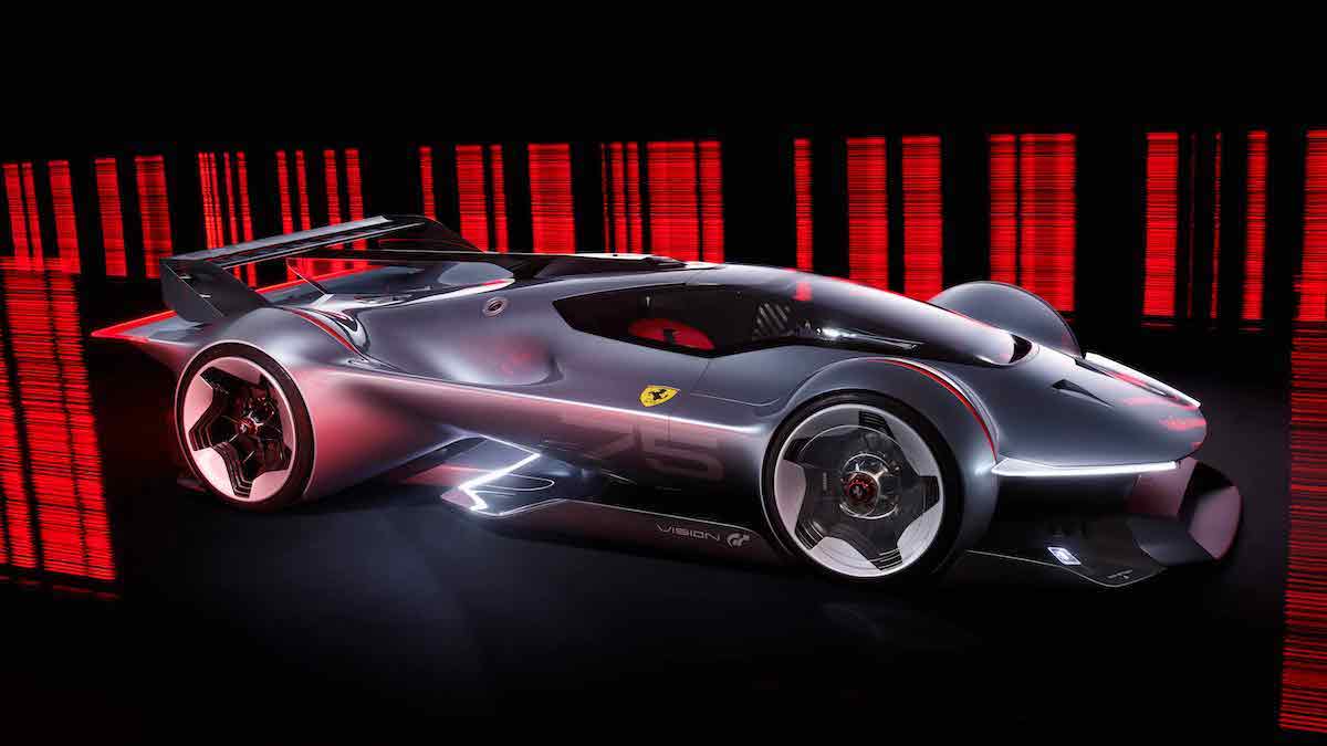 Svelata  la Ferrari Vision Gran Turismo, nata per i video giochi