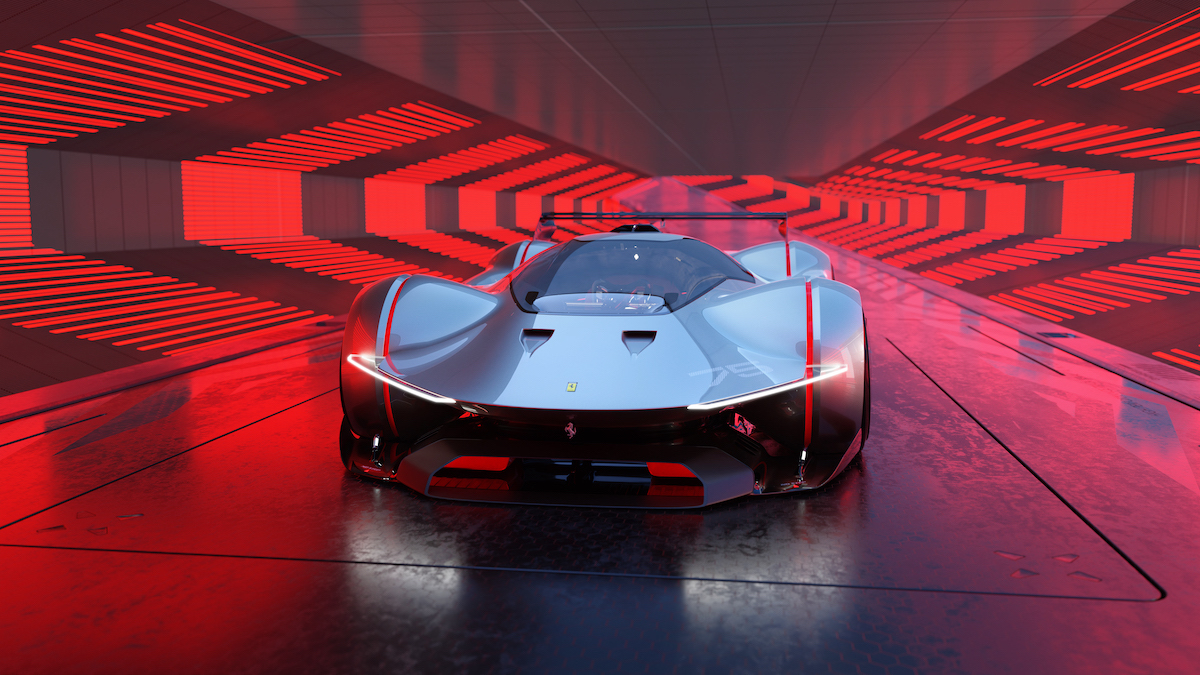 Svelata  la Ferrari Vision Gran Turismo, nata per i video giochi