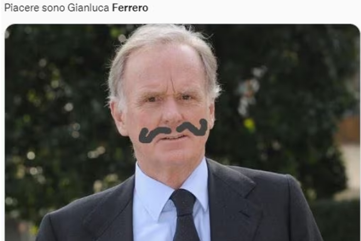 Ferrero presidente della Juventus: si scatena l’ironia social. Le foto