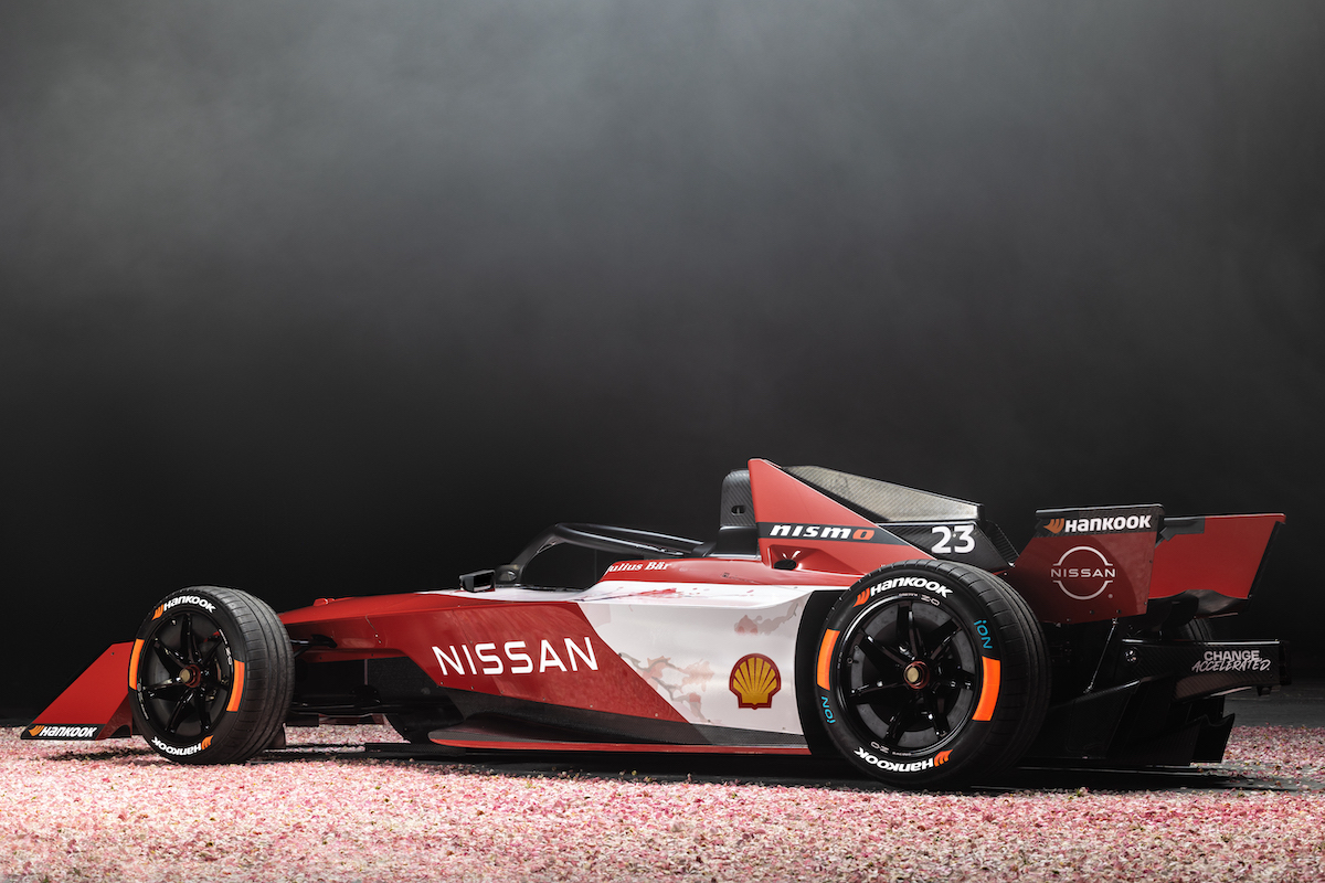 Nissan accende i riflettori sulla nuova vettura di Formula E