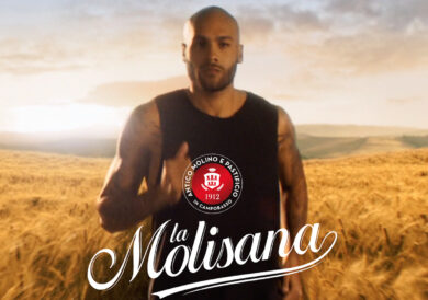 La Molisana accelera con Marcell Jacobs nel nuovo spot