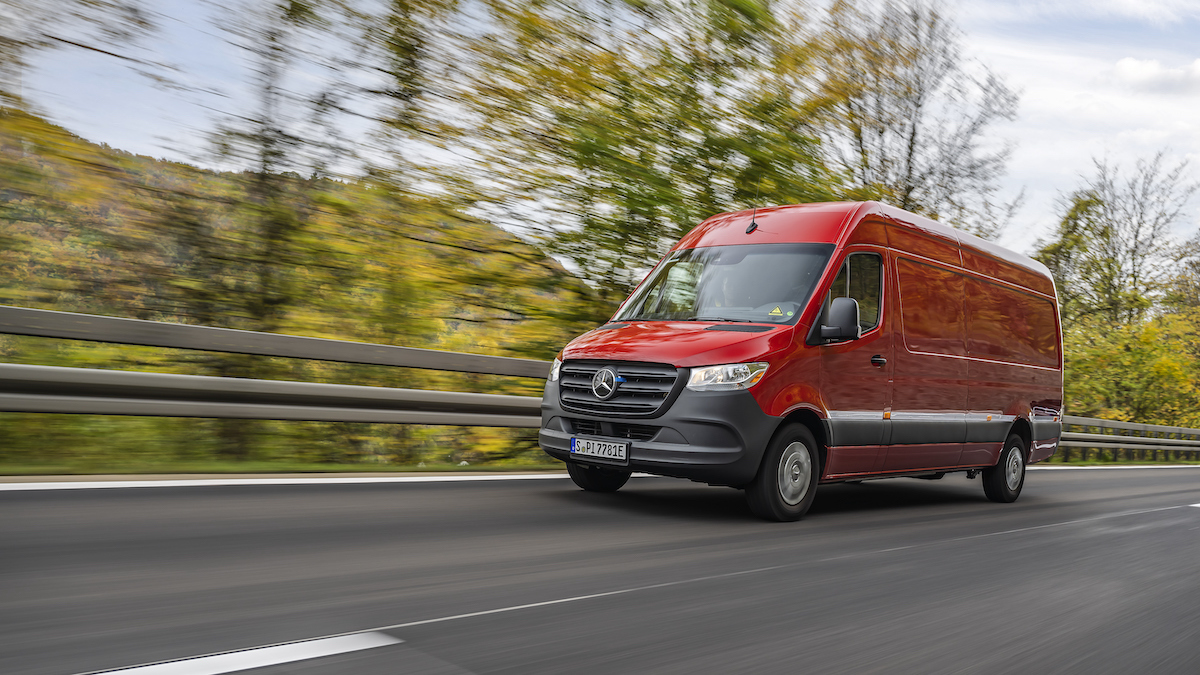 Mercedes eSprinter: 475 km da Stoccarda a Monaco e ritorno senza ricarica Mercedes eSprinter: 475 km da Stoccarda a Monaco e ritorno senza ricarica