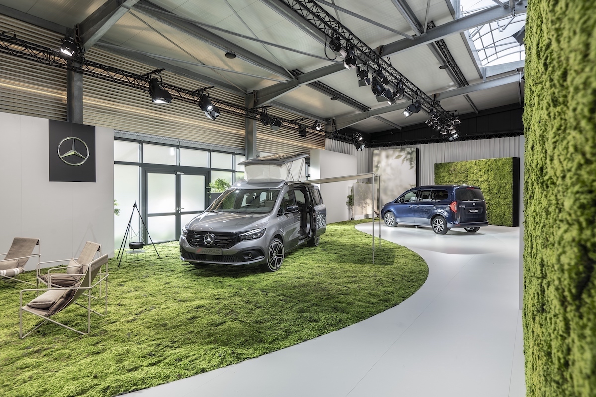 Mercedes svela il Concept del microcarvan EQT Marco Polo 100% elettrico Mercedes svela il Concept del microcarvan EQT Marco Polo 100% elettrico