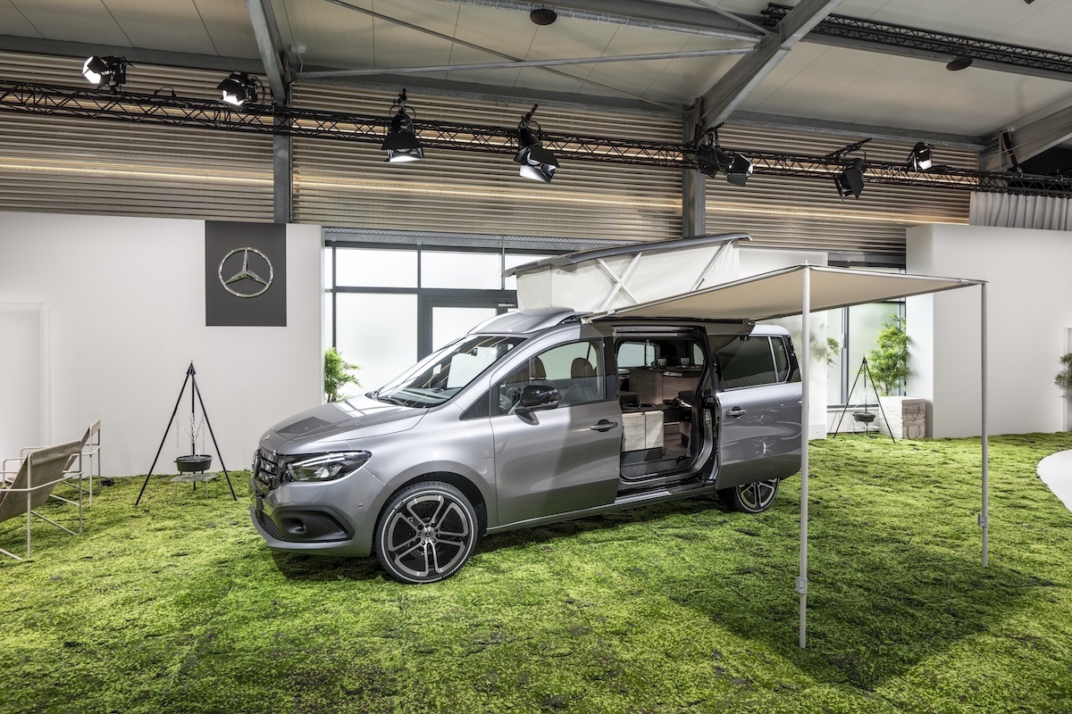 Mercedes svela il Concept del microcarvan EQT Marco Polo 100% elettrico Mercedes svela il Concept del microcarvan EQT Marco Polo 100% elettrico