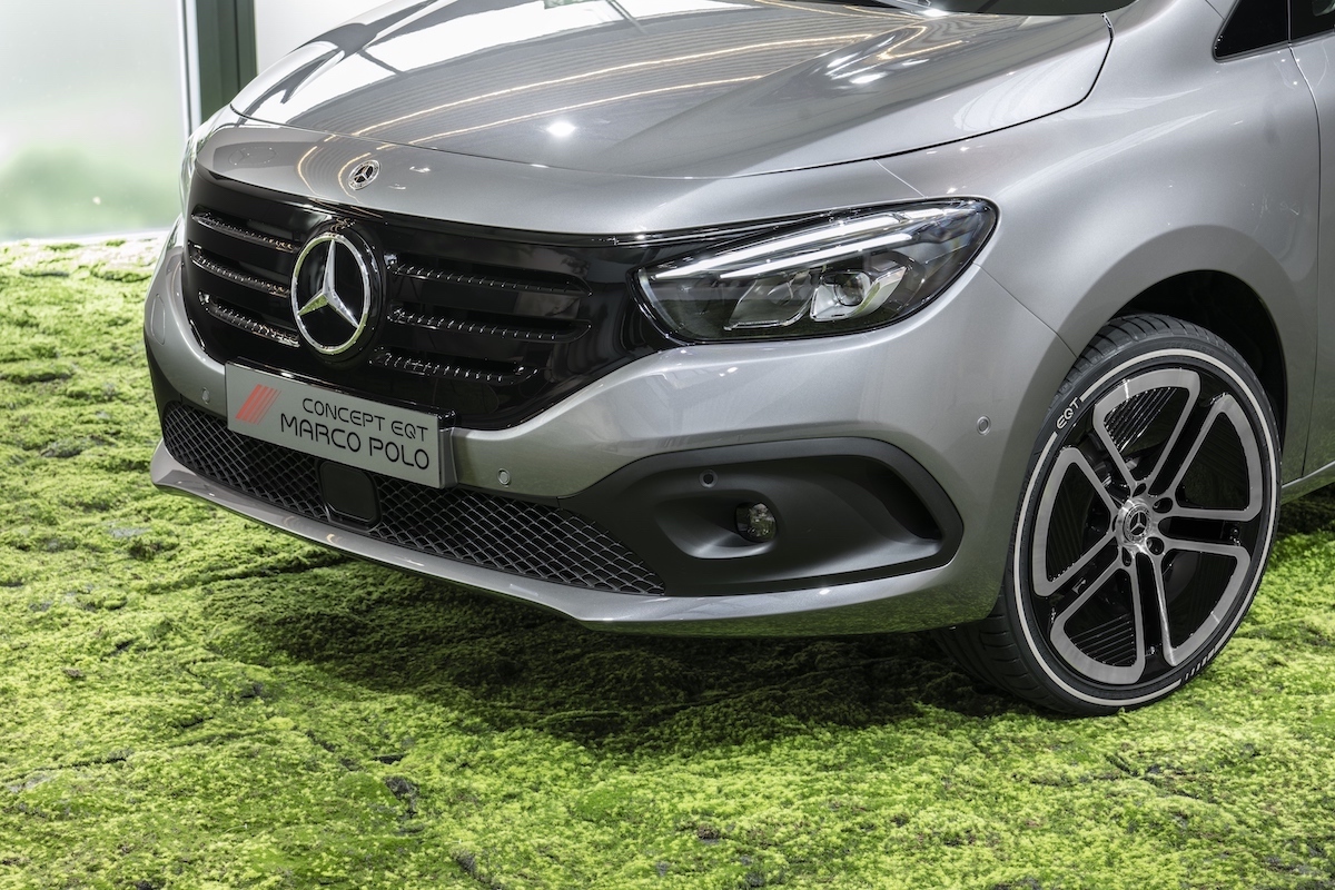 Mercedes svela il Concept del microcarvan EQT Marco Polo 100% elettrico Mercedes svela il Concept del microcarvan EQT Marco Polo 100% elettrico