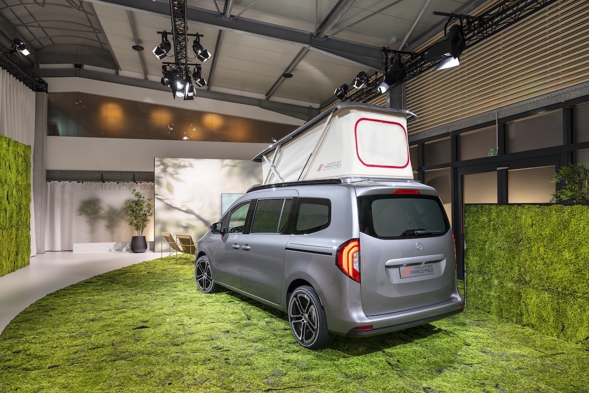 Mercedes svela il Concept del microcarvan EQT Marco Polo 100% elettrico Mercedes svela il Concept del microcarvan EQT Marco Polo 100% elettrico