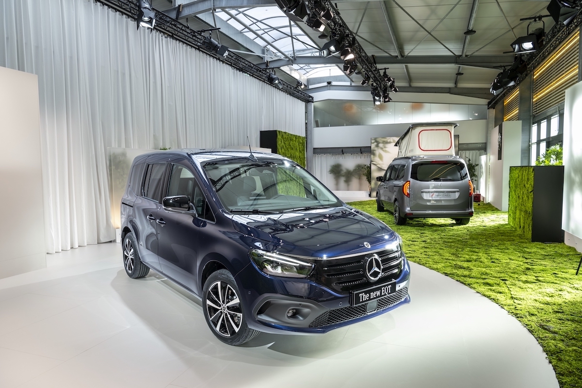 Mercedes svela il Concept del microcarvan EQT Marco Polo 100% elettrico Mercedes svela il Concept del microcarvan EQT Marco Polo 100% elettrico