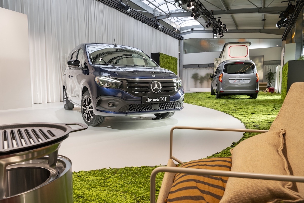 Mercedes svela il Concept del microcarvan EQT Marco Polo 100% elettrico Mercedes svela il Concept del microcarvan EQT Marco Polo 100% elettrico