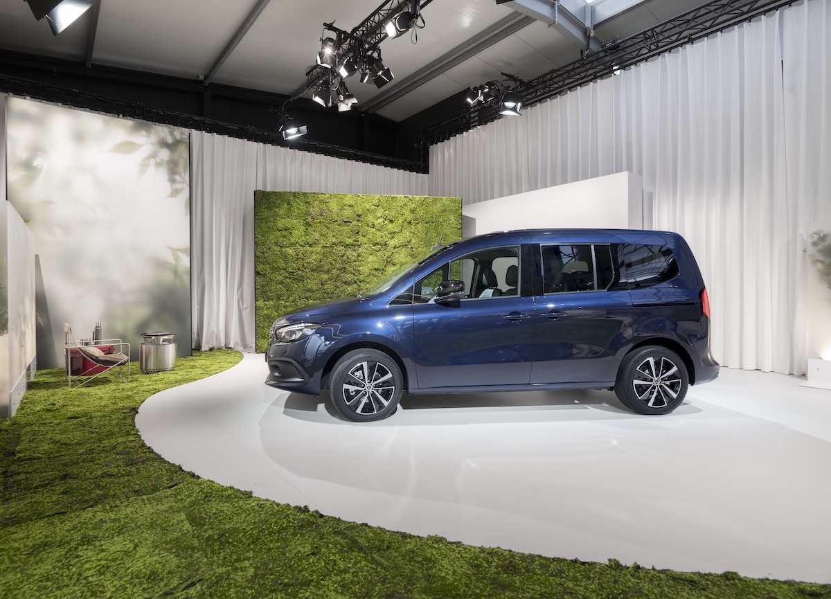 Mercedes svela il Concept del microcarvan EQT Marco Polo 100% elettrico Mercedes svela il Concept del microcarvan EQT Marco Polo 100% elettrico