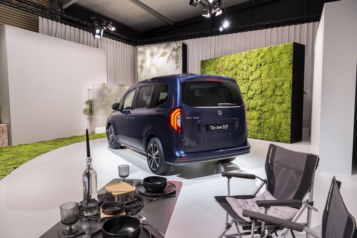 Mercedes svela il Concept del microcarvan EQT Marco Polo 100% elettrico Mercedes svela il Concept del microcarvan EQT Marco Polo 100% elettrico