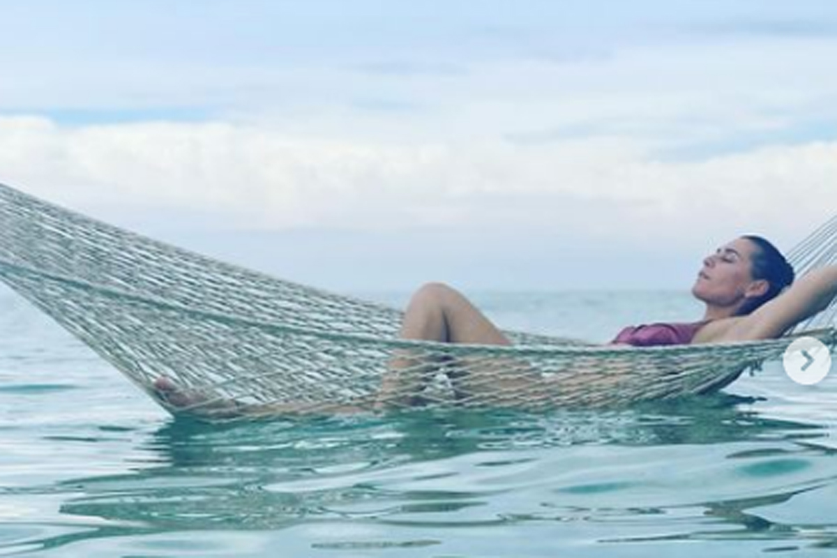 Flavia Pennetta alla Maldive: relax con Fognini (dopo la finale di Davis) Flavia Pennetta alla Maldive: relax con Fognini (dopo la finale di Davis)