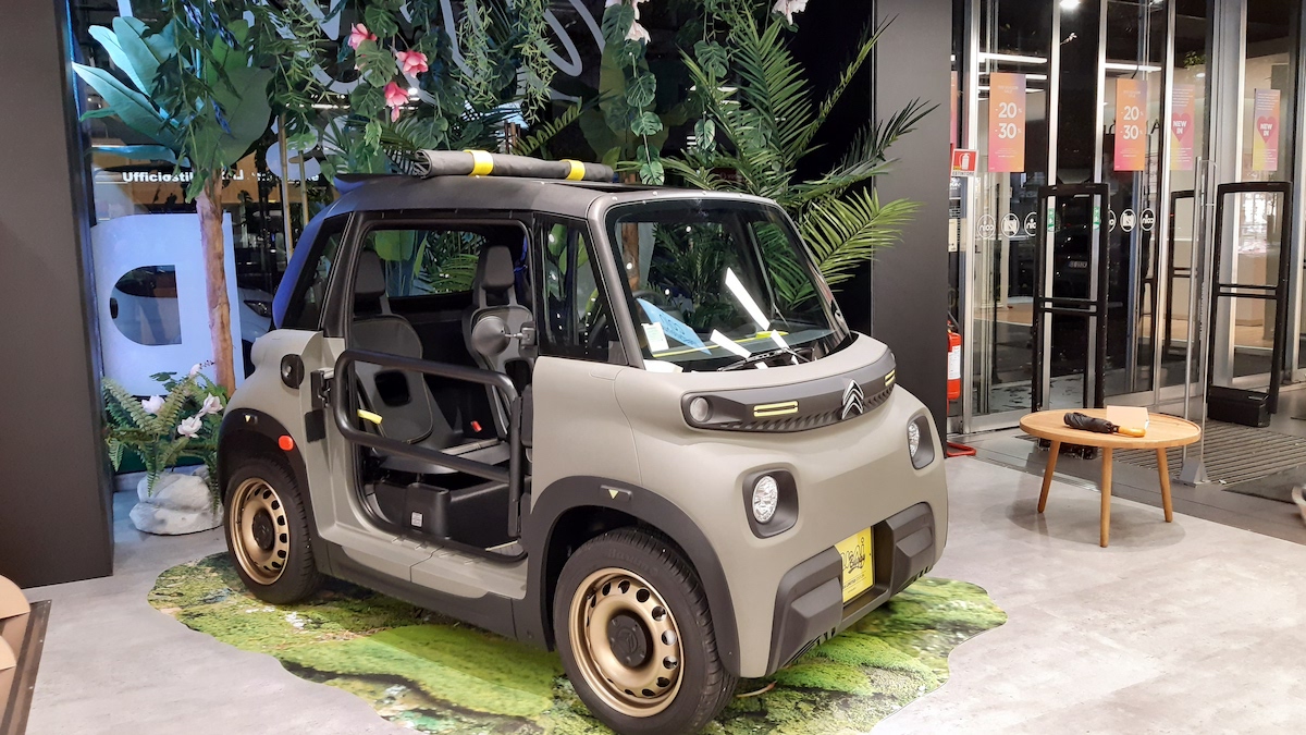 Citroën My Ami Cargo è la soluzione di mobilità sostenibile 100% elettrica Citroën My Ami Cargo è la soluzione di mobilità sostenibile 100% elettrica