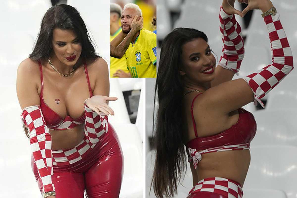 Ivana Knoll (balletto sensuale) e Neymar: le 2 facce di Croazia-Brasile. Foto Ivana Knoll (balletto sensuale) e Neymar: le 2 facce di Croazia-Brasile. Foto