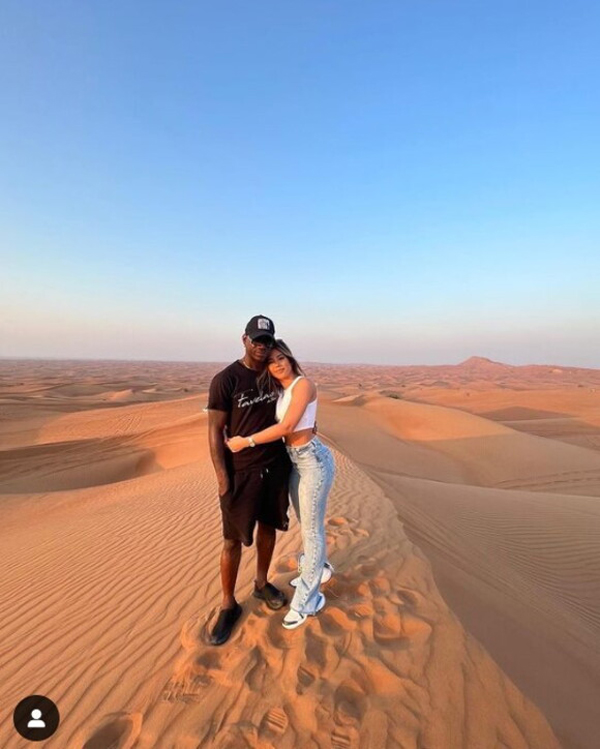 Balotelli e la fidanzata Francesca Monti: luna di miele alle Maldive. Foto