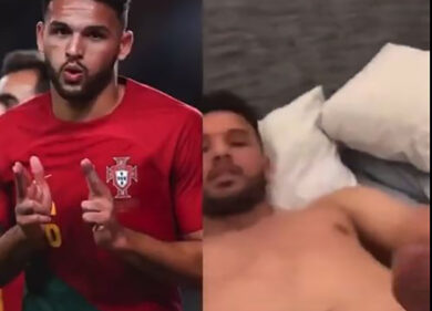 Portogallo, l’immagine imbarazzante Ramos dopo la tripletta al mondiale