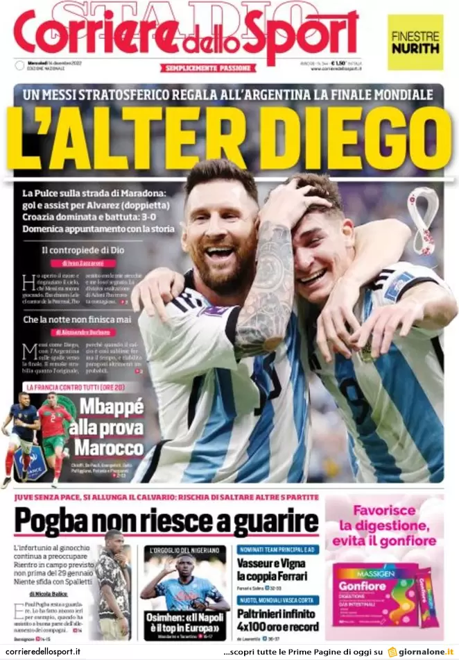 Prime pagine giornali 14 dicembre 2022. Prezzo tetto del gas Ue: fumata nera Prime pagine giornali 14 dicembre 2022. Prezzo tetto del gas Ue: fumata nera