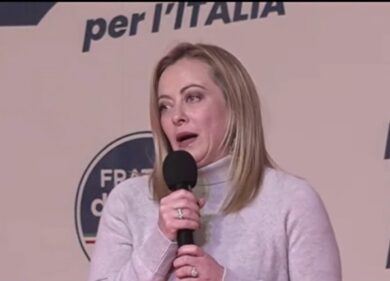 Meloni a Roma alla festa di FdI: “Questi 10 anni sono una scommessa vinta”
