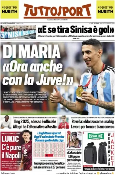 Prime pagine giornali 20 dicembre 2022. Price cap Ue, ma le bollette salgono