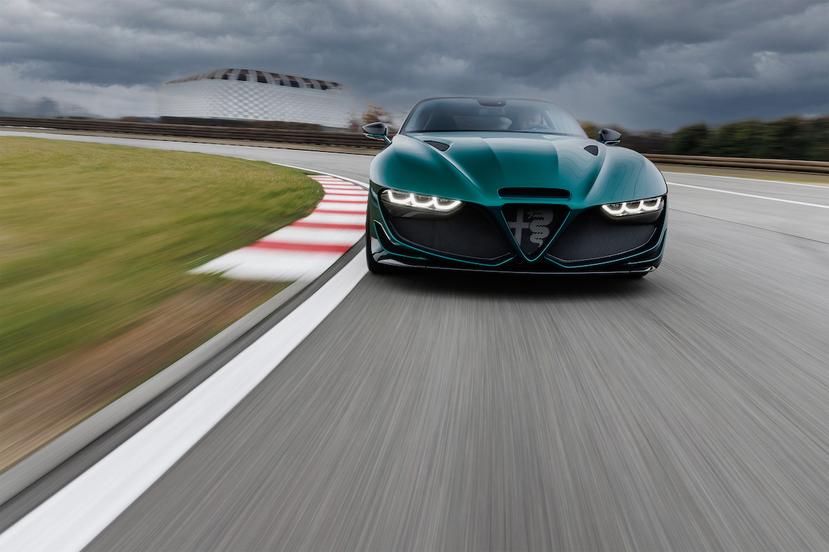 Alfa Romeo Giulia SWB Zagato la one-off proiettata nel futuro Alfa Romeo Giulia SWB Zagato la one-off proiettata nel futuro