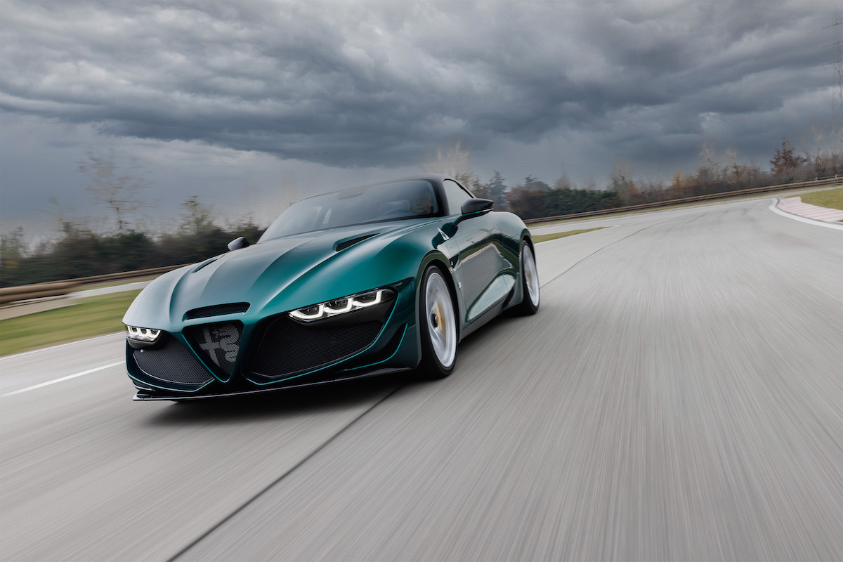 Alfa Romeo Giulia SWB Zagato la one-off proiettata nel futuro Alfa Romeo Giulia SWB Zagato la one-off proiettata nel futuro