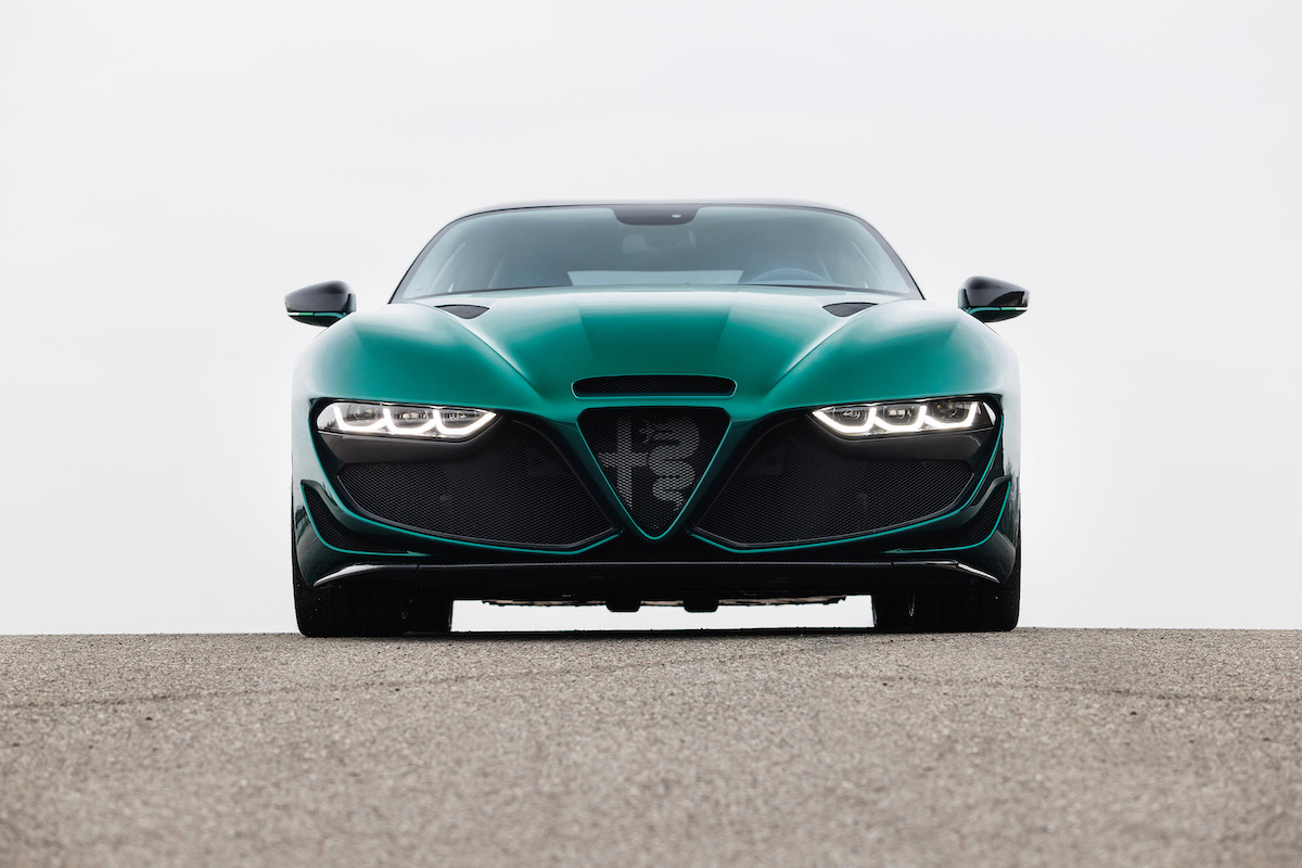 Alfa Romeo Giulia SWB Zagato la one-off proiettata nel futuro Alfa Romeo Giulia SWB Zagato la one-off proiettata nel futuro
