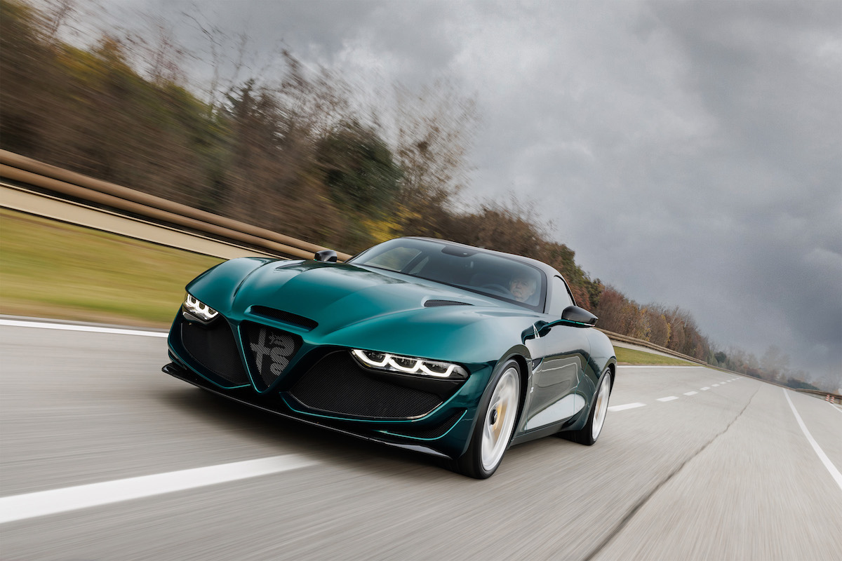 Alfa Romeo Giulia SWB Zagato la one-off proiettata nel futuro Alfa Romeo Giulia SWB Zagato la one-off proiettata nel futuro