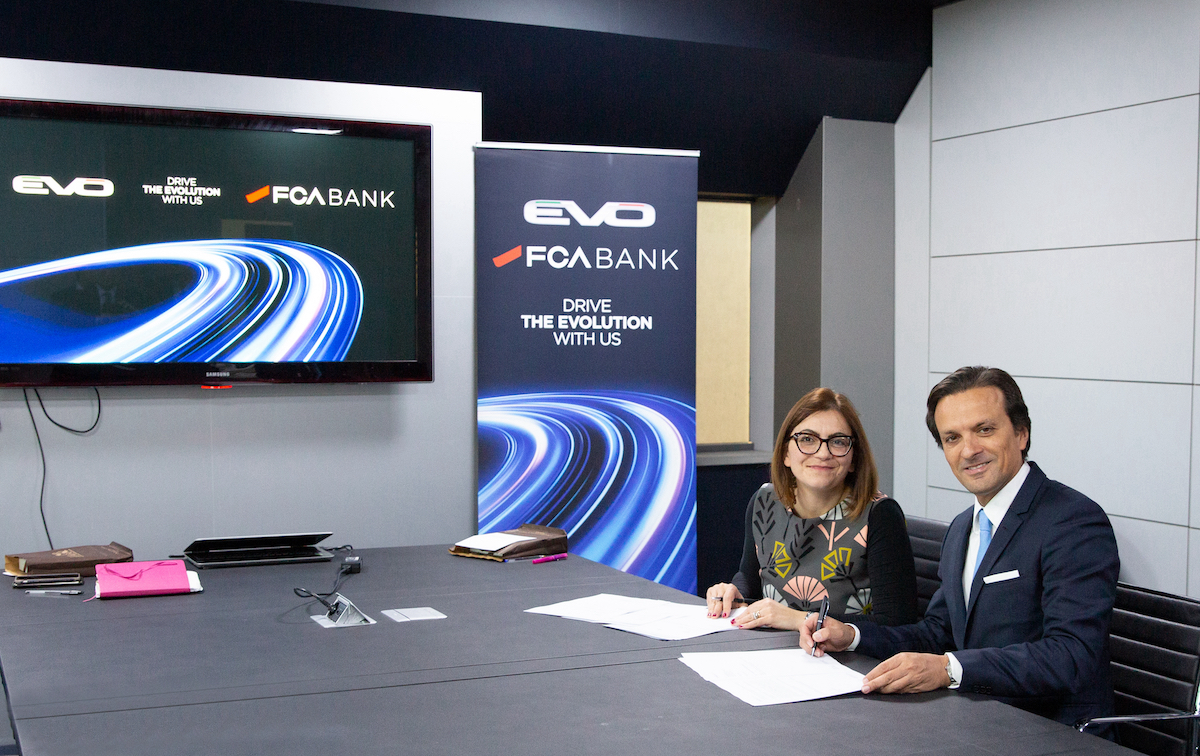 Nuova Partnership tra FCA Bank e il marchio EVO Nuova Partnership tra FCA Bank e il marchio EVO