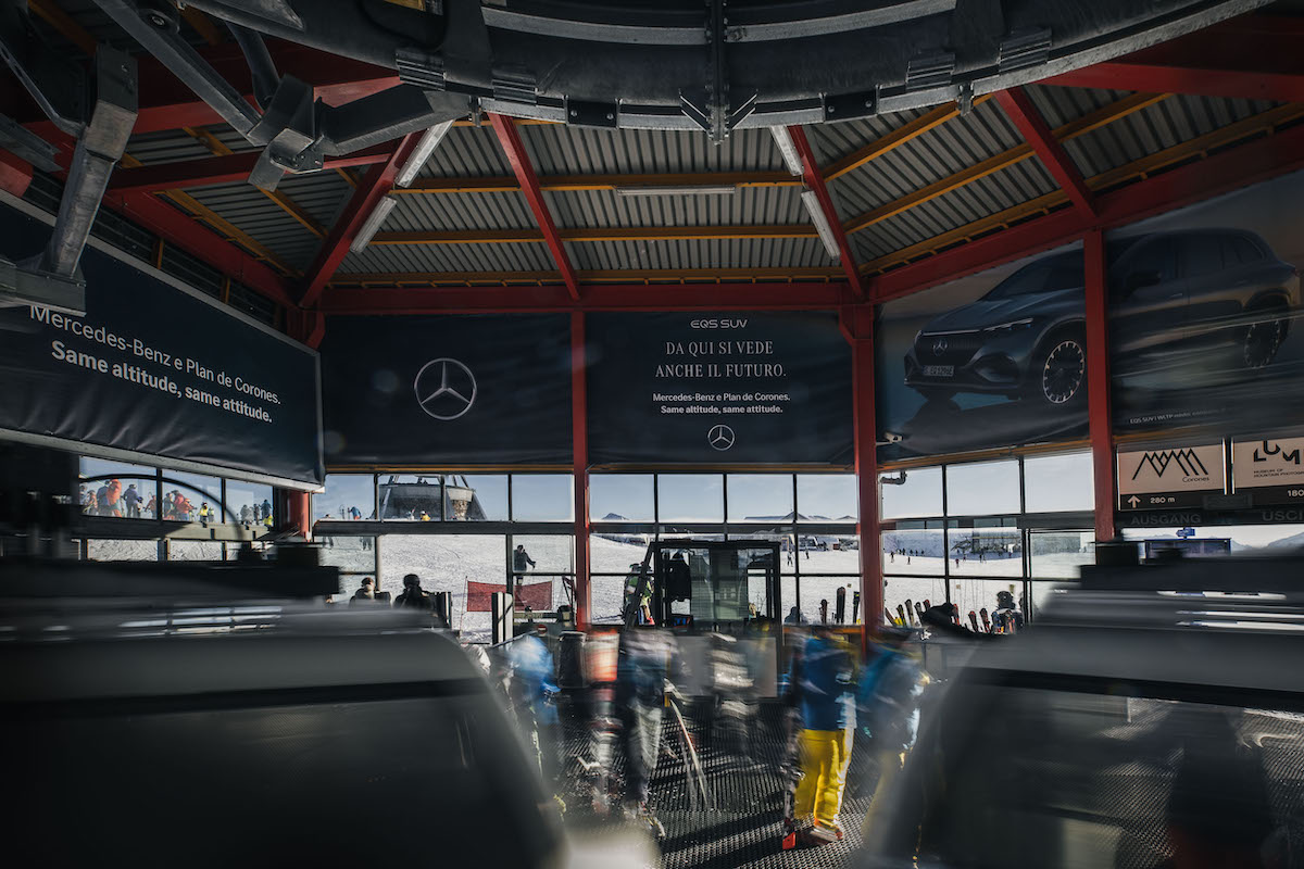 Mercedes-Benz torna protagonista sulle vette delle Dolomiti Mercedes-Benz torna protagonista sulle vette delle Dolomiti