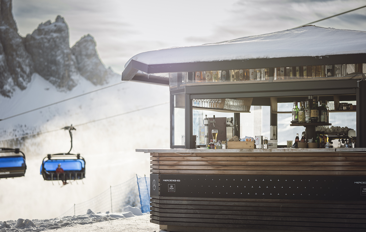 Mercedes-Benz torna protagonista sulle vette delle Dolomiti Mercedes-Benz torna protagonista sulle vette delle Dolomiti