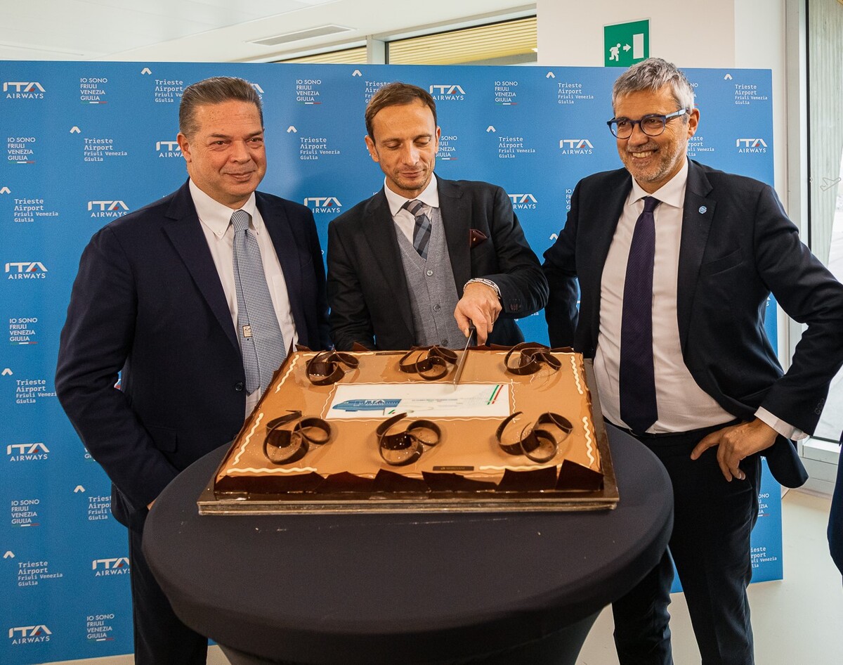 ITA Airways, l’Airbus A320 dedica la livrea al Friuli Venezia Giulia