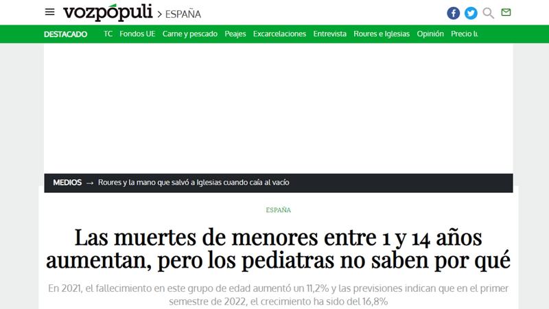 Spagna, preoccupa la mortalità di bambini e ragazzi – Il tg VERO GIORNALE Spagna, preoccupa la mortalità di bambini e ragazzi – Il tg VERO GIORNALE