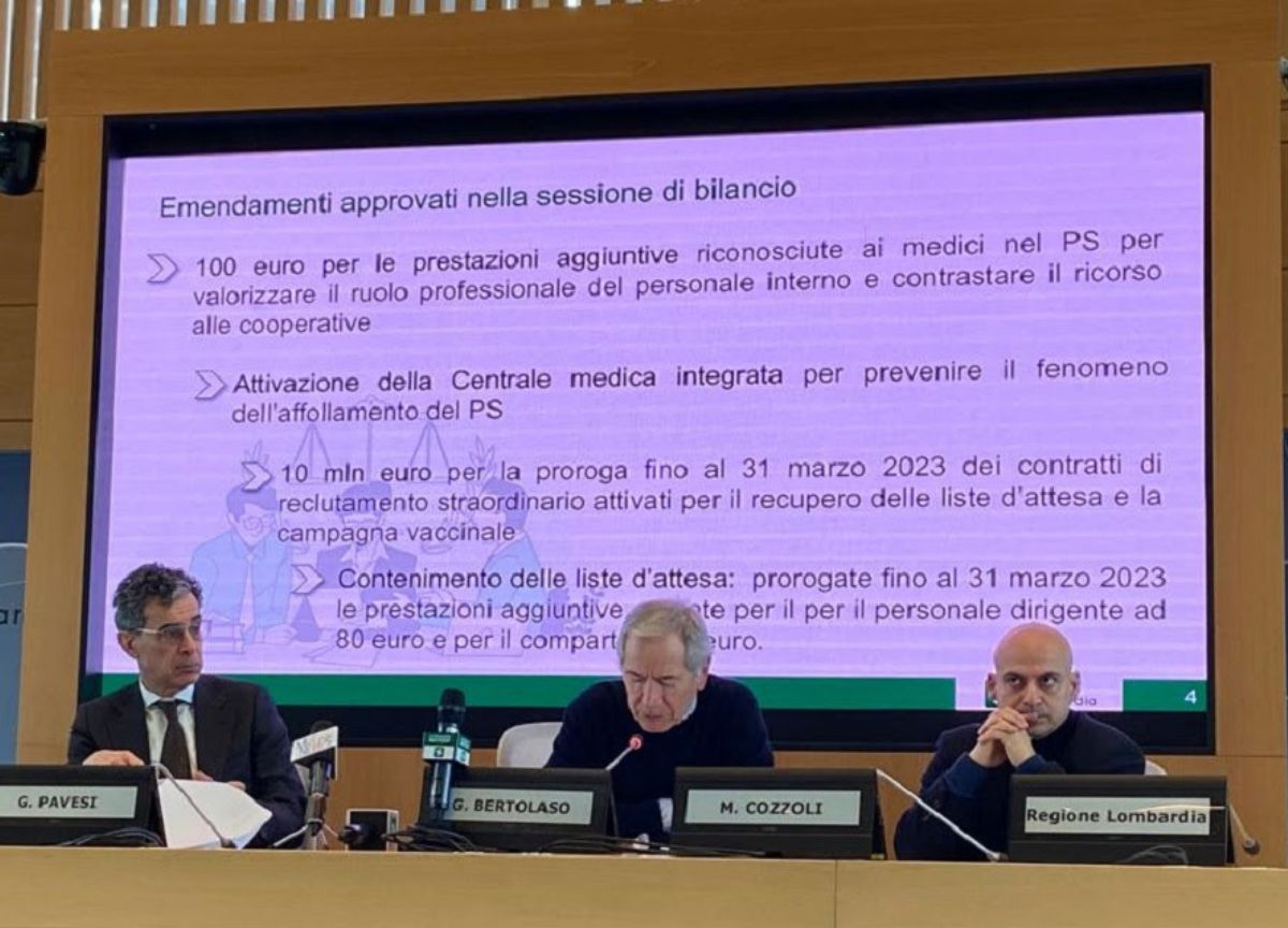 Sanità, approvate in Lombardia le linee programmatiche 2023 Sanità, approvate in Lombardia le linee programmatiche 2023
