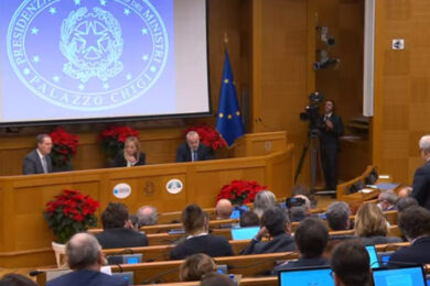 La diretta della conferenza stampa di fine anno del Presidente Giorgia Meloni