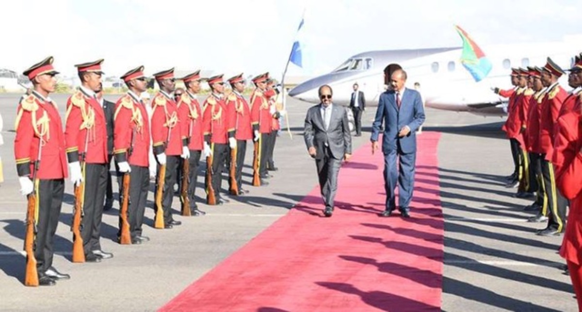 Ritorna in Somalia il primo gruppo di soldati addestrati in Eritrea