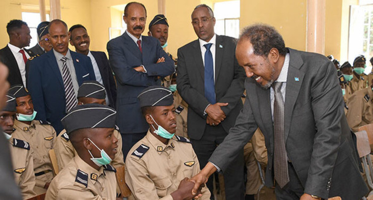 Ritorna in Somalia il primo gruppo di soldati addestrati in Eritrea