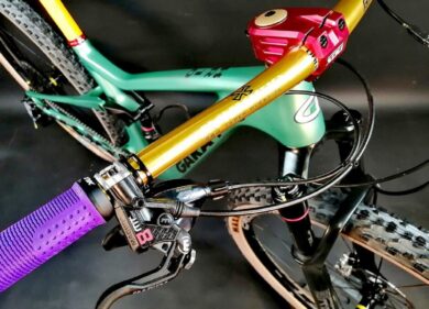 Due bici che valgono 80mila euro. L’opera con i diamanti di Giaragola