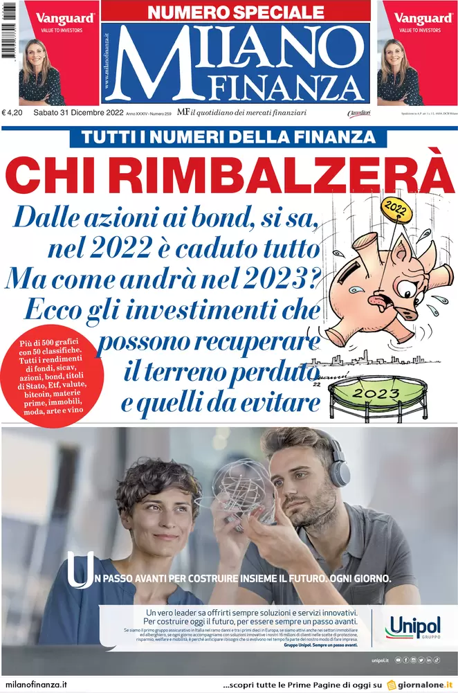 Prime pagine giornali economici 2 gennaio. Cambia il Superbonus, da 110% a 90
