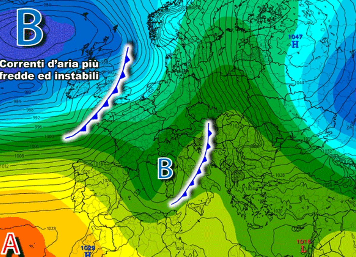 Meteo, svolta imminente. Aria fredda sull’Italia. Dove neve e pioggia Meteo, svolta imminente. Aria fredda sull’Italia. Dove neve e pioggia