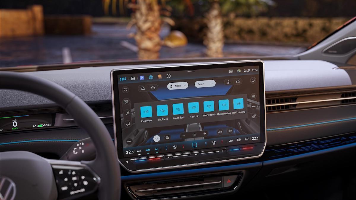Volkswagen ID.7 esordisce al CES con un camuffamento digitale luminoso Volkswagen ID.7 esordisce al CES con un camuffamento digitale luminoso