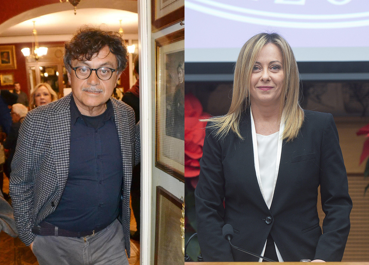 Marcello Veneziani e Giorgia Meloni Marcello Veneziani e Giorgia Meloni