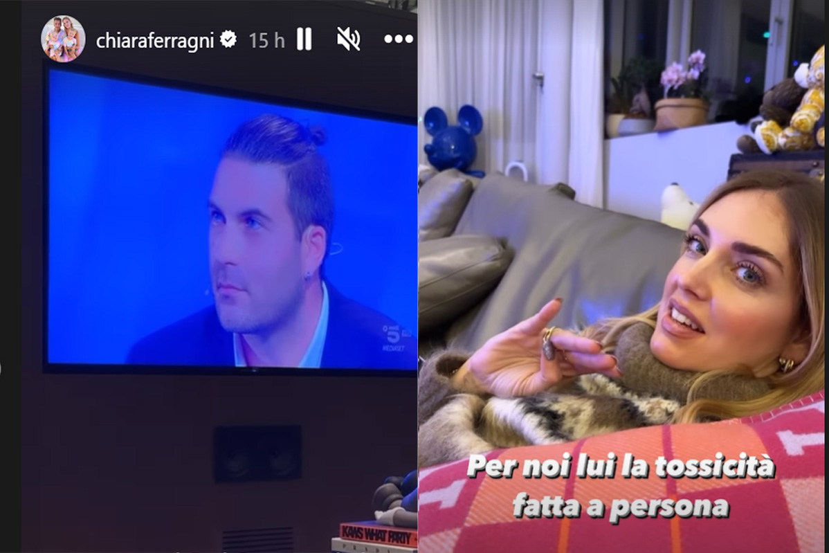 Fedez-Ferragni sbottano in diretta contro l’amore tossico a C’è posta per te