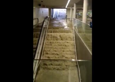 Portogallo in ginocchio, metro invase dall’acqua e strade sommerse dal fango