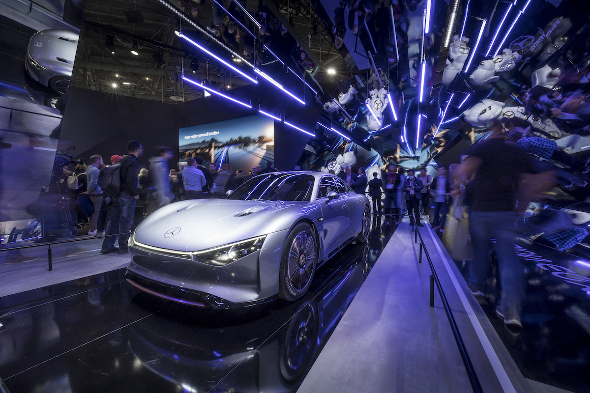 Mercedes al Ces di Las Vegas è “Tech to Desire” Mercedes al Ces di Las Vegas è “Tech to Desire”