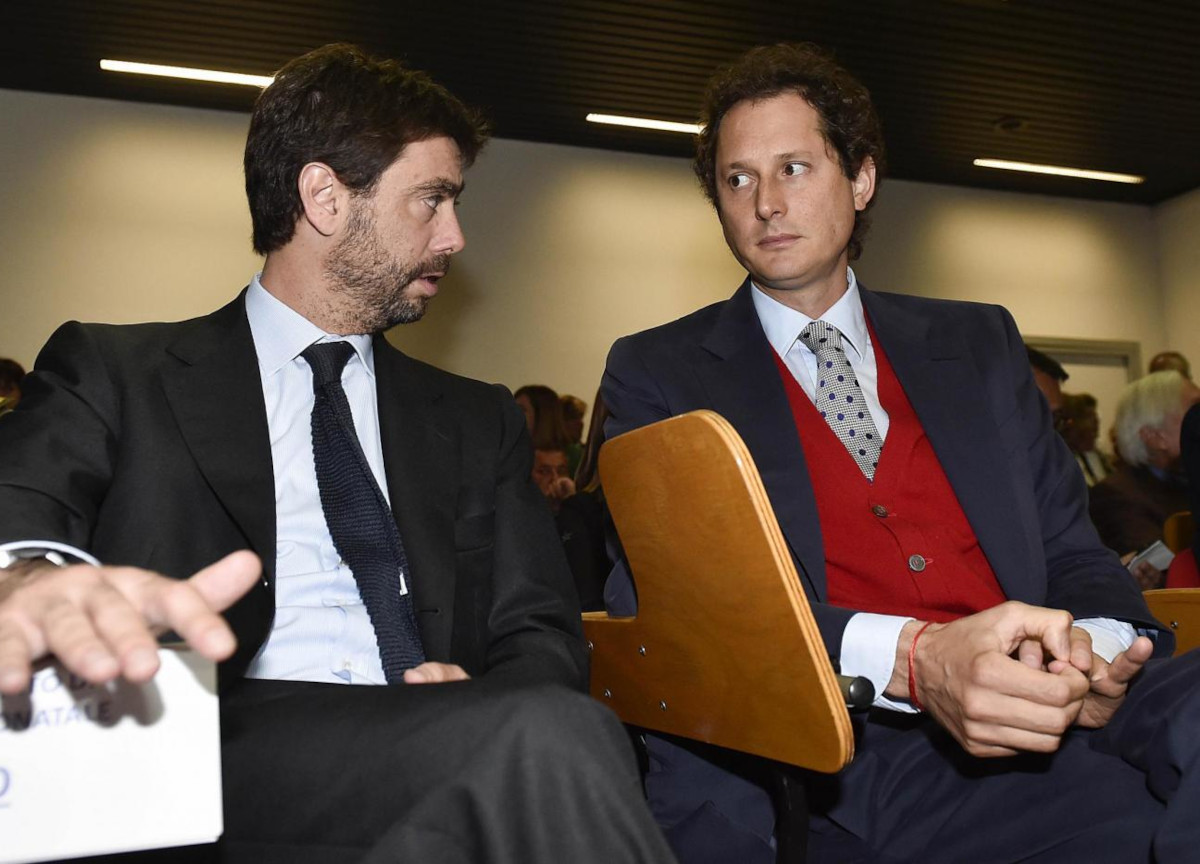 juventus, andrea agnelli, john elkann juventus, andrea agnelli, john elkann