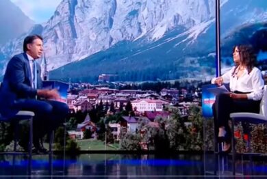 Conte si arrampica sugli specchi: “Cortina? Solo una bolla mediatica”