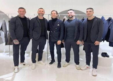 Pitti Uomo, Tombolini presenta i calcianti
